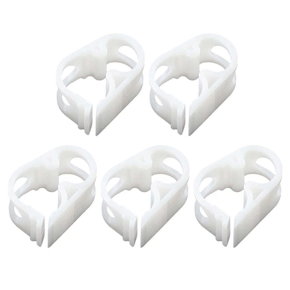 Eease 5Pcs Plastic Tubing Clamps Tube Clamp for Infusion Bottle Laboratory Valves Flow Control