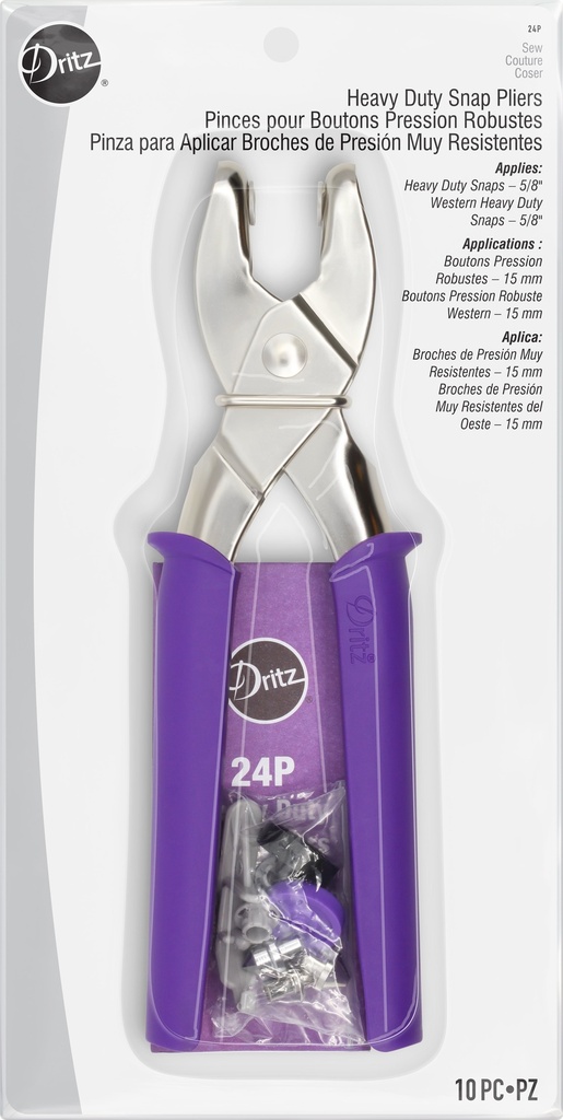 Dritz Heavy Duty Snap Pliers and Tools, Metal