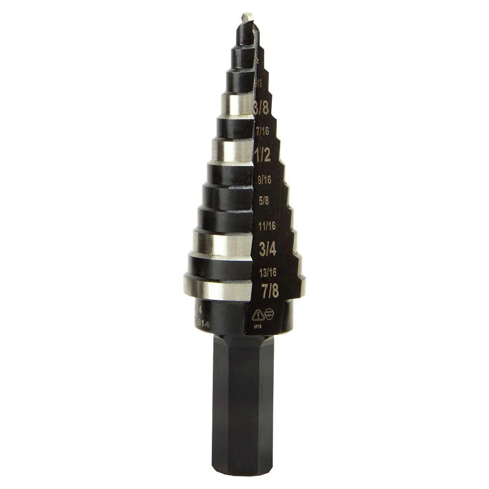 Klein Tools Step Drill Bit #14 Double-Fluted