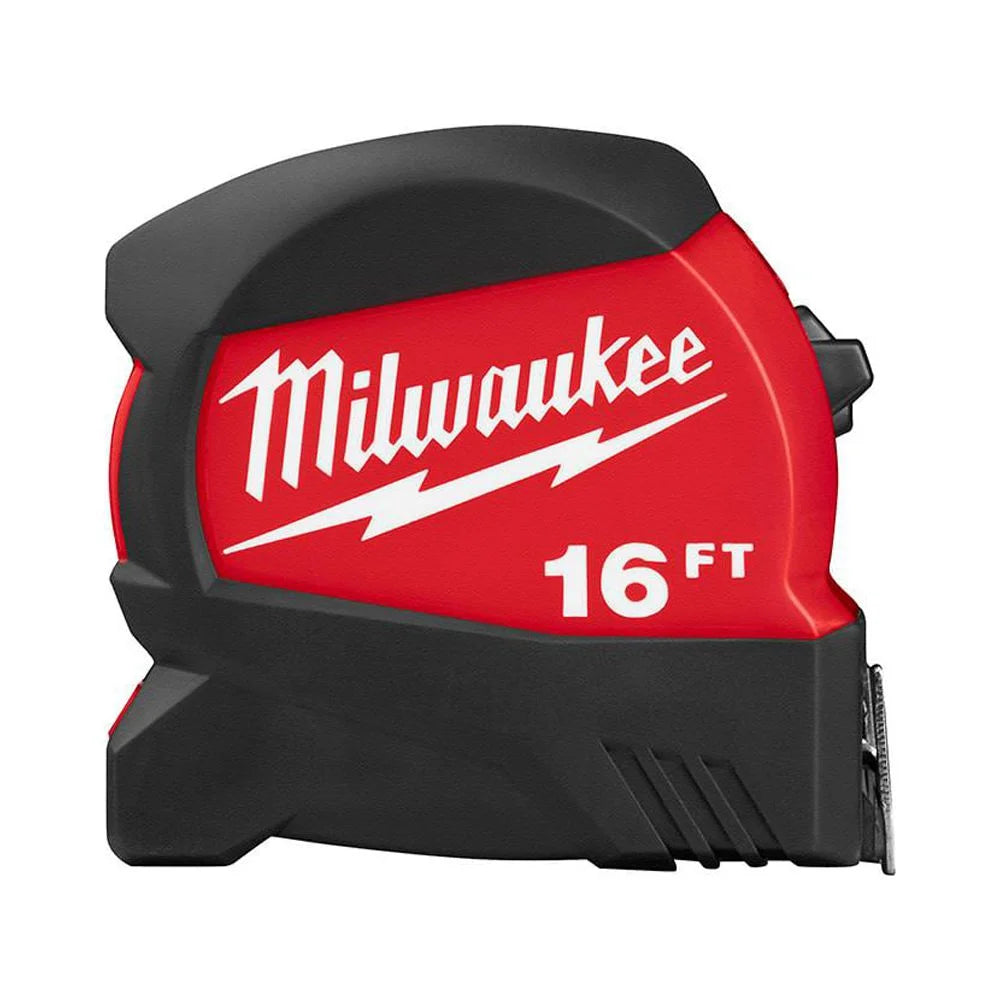 Milwaukee-48-22-0416 16Ft Compact Wide Blade Tape Measure