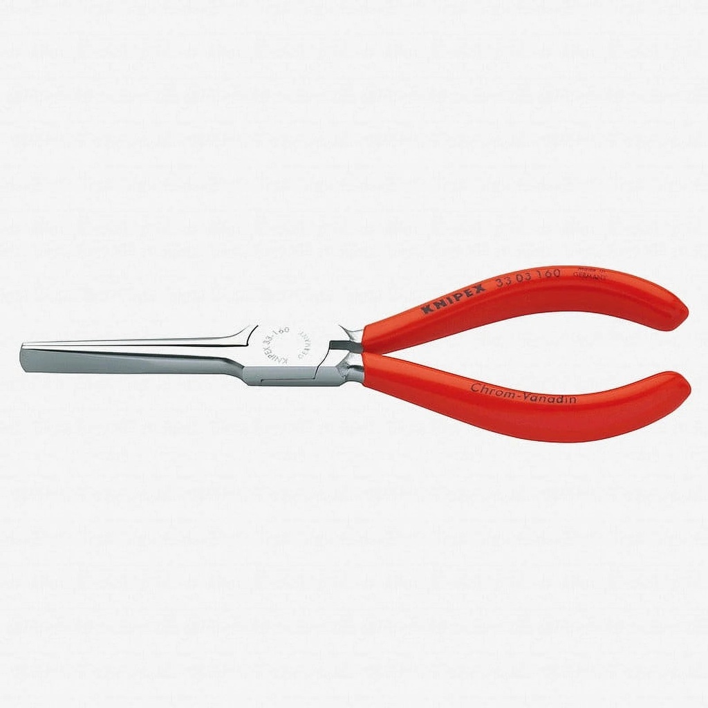 Knipex 6.3" Duckbill Pliers - Chrome W/ Plastic Grip