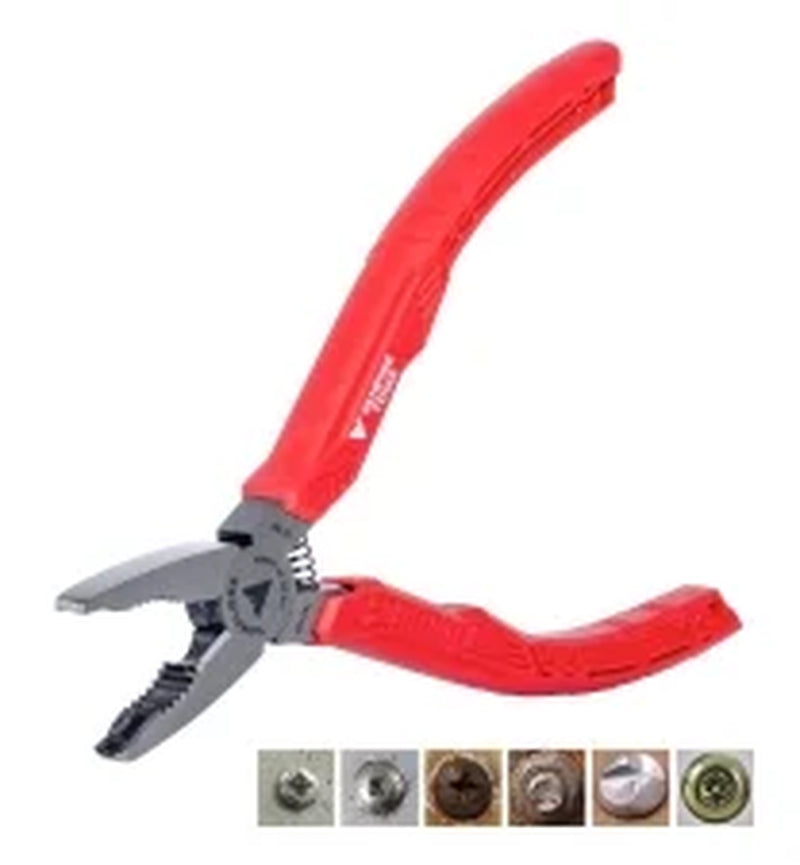 VAMPLIERS, VT-001, 6.25"By Vampire Tools Inc. Screw Extractor Pliers with Warranty, Stripped Screw Removal Tool