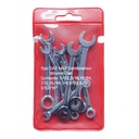 MOMOJIA 10Pcs Mini Spanners Model Mini Small Combination Wrench Tools Set 4-11Mm
