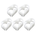 5Pcs Plastic Tubing Clamps Tube Clamp for Infusion Bottle Laboratory Valves Flow Control