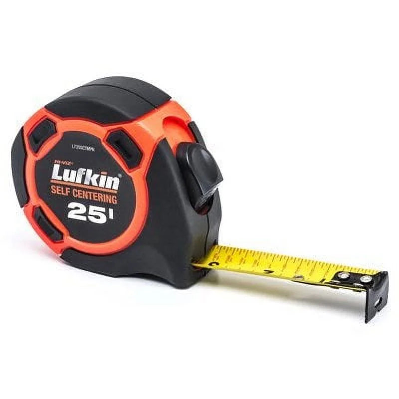 Lufkin Self-Centering Tape Measure, 1-In. X 25-Ft. 1 Pack