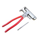 Mnjin Universal Multi-Function 2019 Steel Tool Hammer Tools & Home Improvement Red