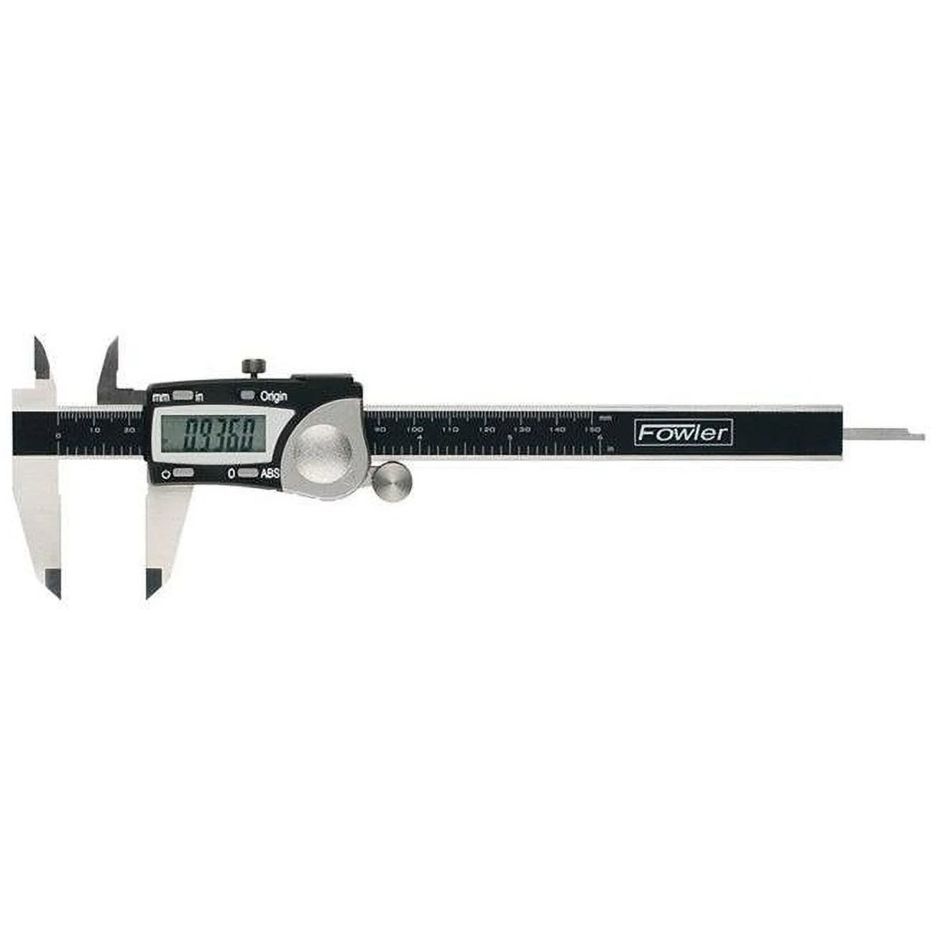 Fowler 54-100-000-2 0-6''/150MM Stainless Steel Digital Caliper W/ Data Output