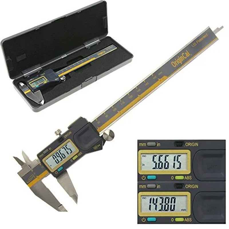 Igaging ABSOLUTE ORIGIN 0-6' Digital Electronic Caliper - IP54 Protection / Extreme Accuracy
