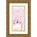 Allen, Kimberly 14X24 Gold Ornate Wood Framed with Double Matting Museum Art Print Titled - Perfume 1