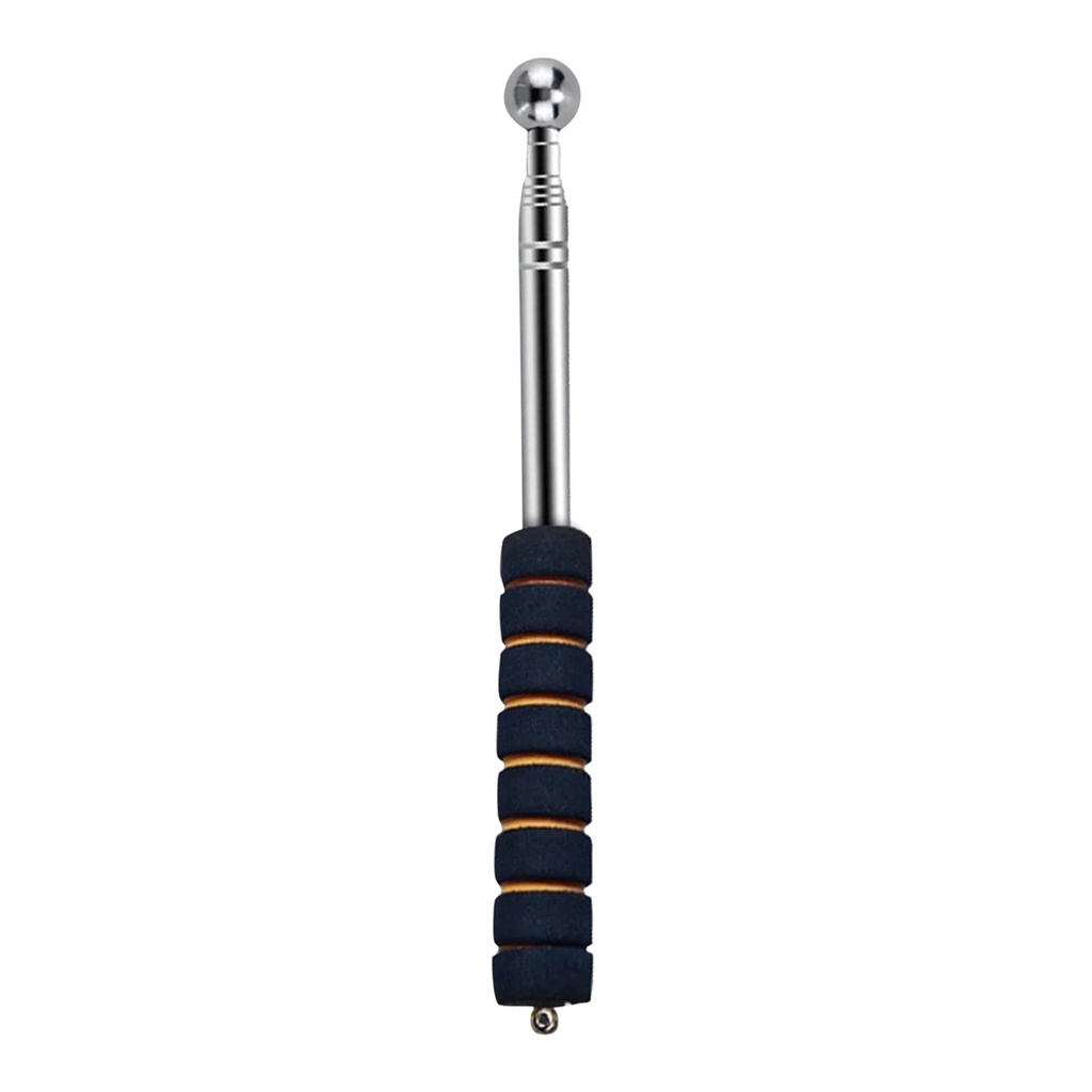 Tangyuanzzz Folding Stick Self Self Rod Thickened Telescopic Rod Hollowing Detection Hammer for Decoration Inspection