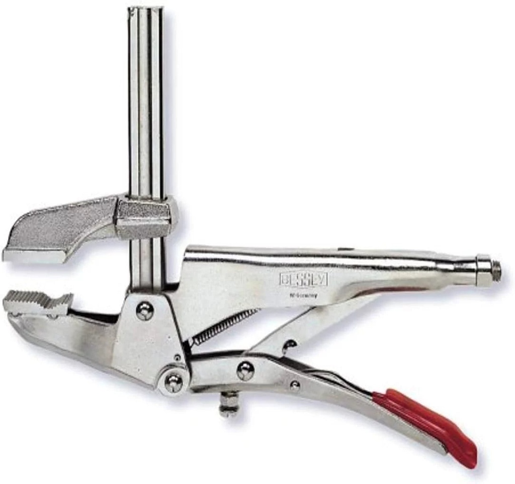 Supergrip Grip Plier and Clamp All in One - 4 in Jaw Capacity - 2.5-Inch Throat Depth - SG4 - Applicable for General Clamping, Metal Fabrication, Welding, Plumbing, Woodworking, & Construction