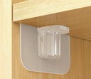 CIEOVO 12 Pack Shelf Support Peg,Self Adhesive Clips,Strong Partition Pin for Kitchen Cabinet Book Shelves Closet Brackets Clapboard Layer, Modular