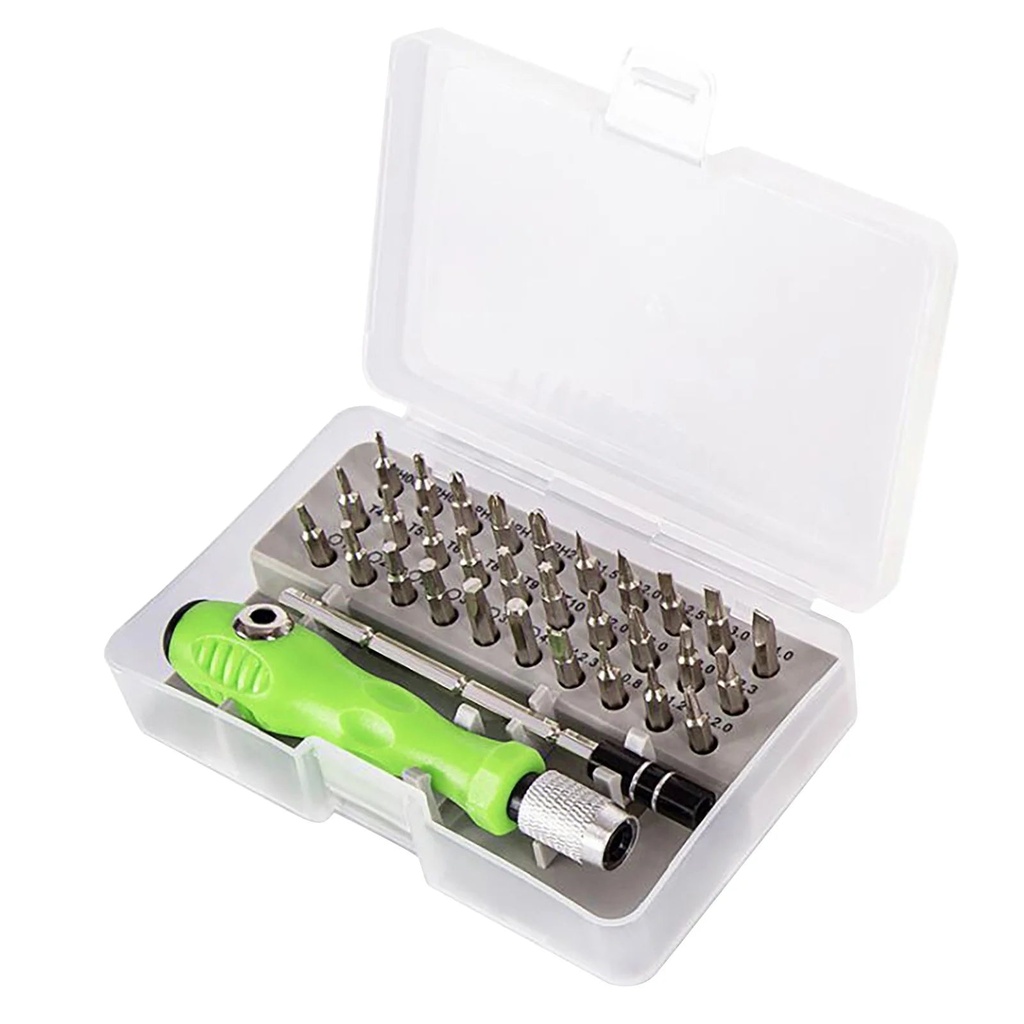 Wovilon Tool Boxes on Sale and Precision Screwdriver Set 32 in 1 Mini Magnetic Screwdriver Set Repair Tool Set