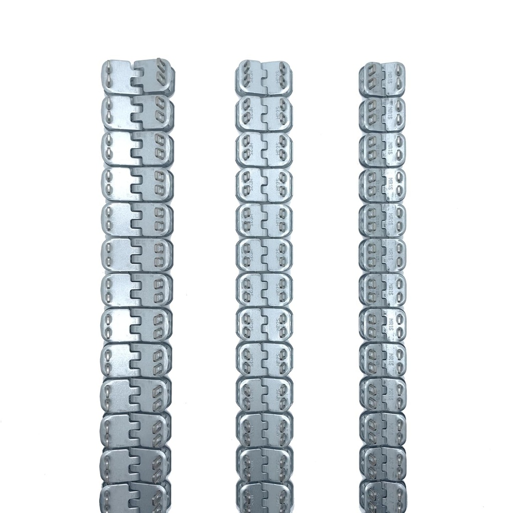 17.5’’ Conveyor Belt Staple Fasteners with Hinge Pin 2 Pairs in a Box Staple Lacing Mr2S(For Belt Thickness 3-5Mm)