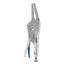 HART 6-Inch Long Nose Locking Pliers, Chrome Vanadium Steel
