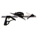 Stainless Steel Aluminum 12-Inch Degree Professional Combination Square
