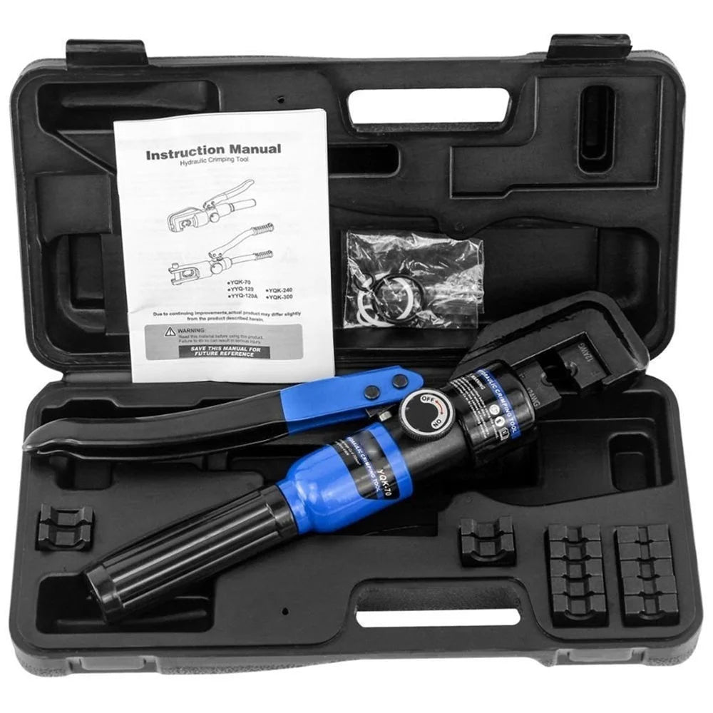 Hydraulic Crimping Tool Cable Lug Crimper Plier Hydraulic Compression Tool YQK-70 4-70Mm2 Pressure 5-6T