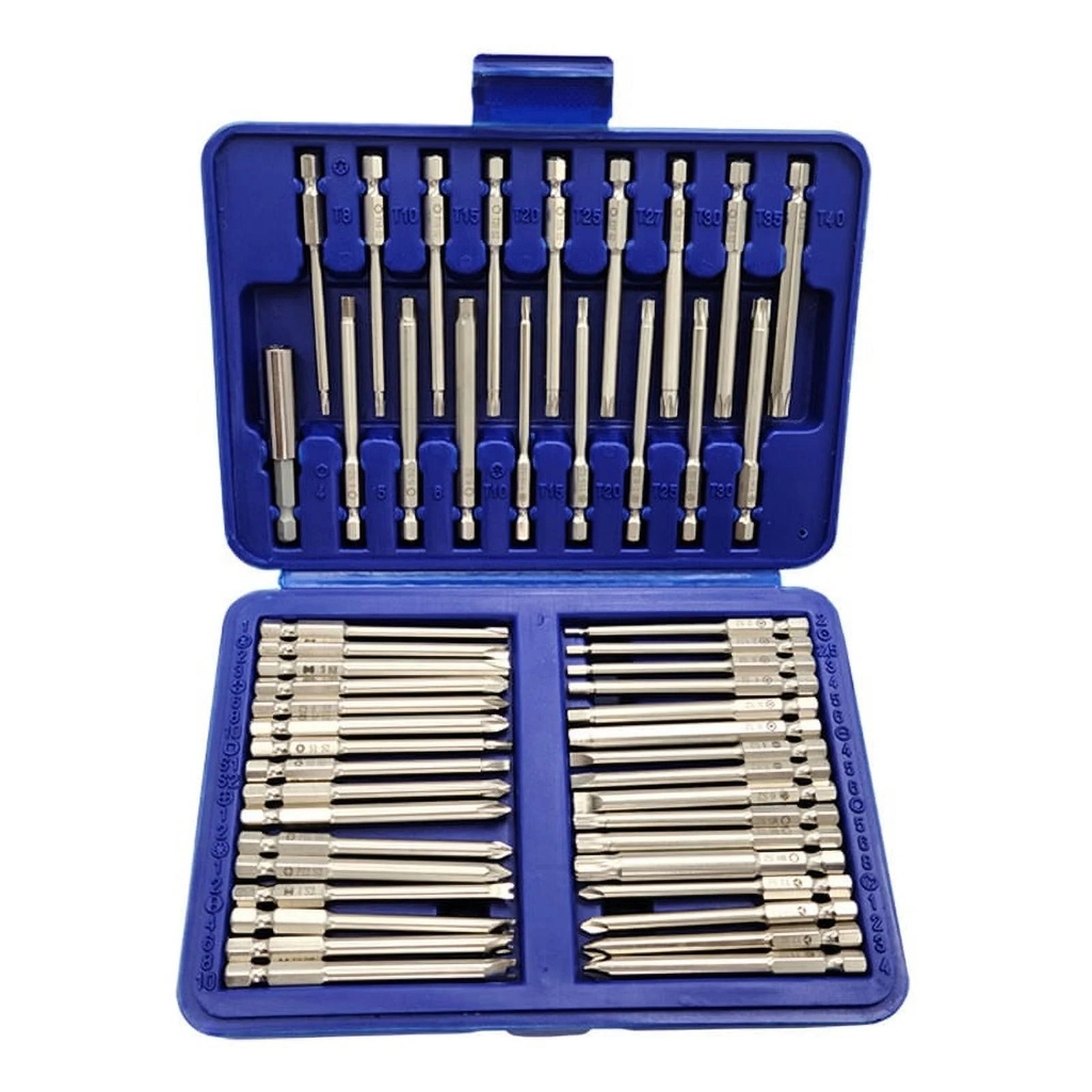 For Extra Long Torx Screwdriver Set High Toughness Screwdriver Bit Kit with Box