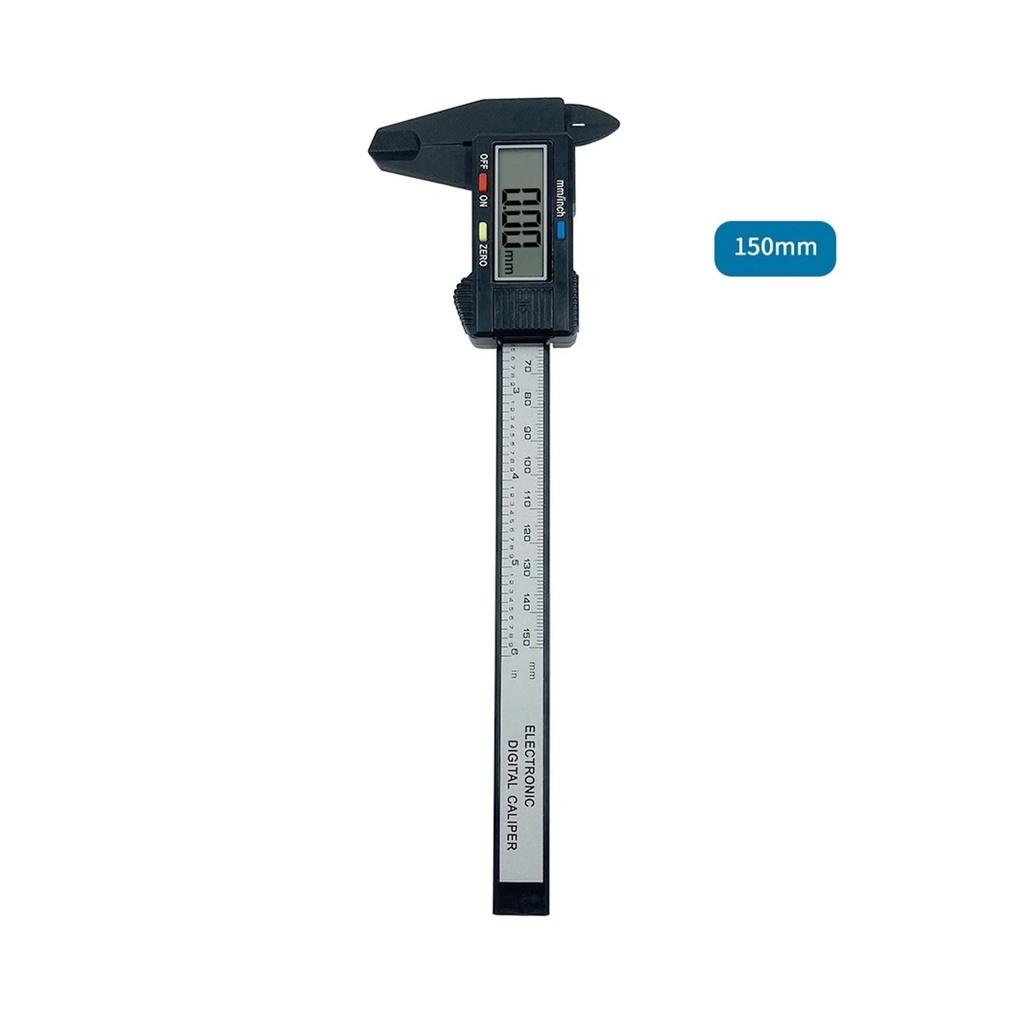 150Mm 100Mm Electronic Digital Caliper Carbon Fiber Dial Vernier Caliper Gauge Micrometer Measuring Tool Digital Ruler