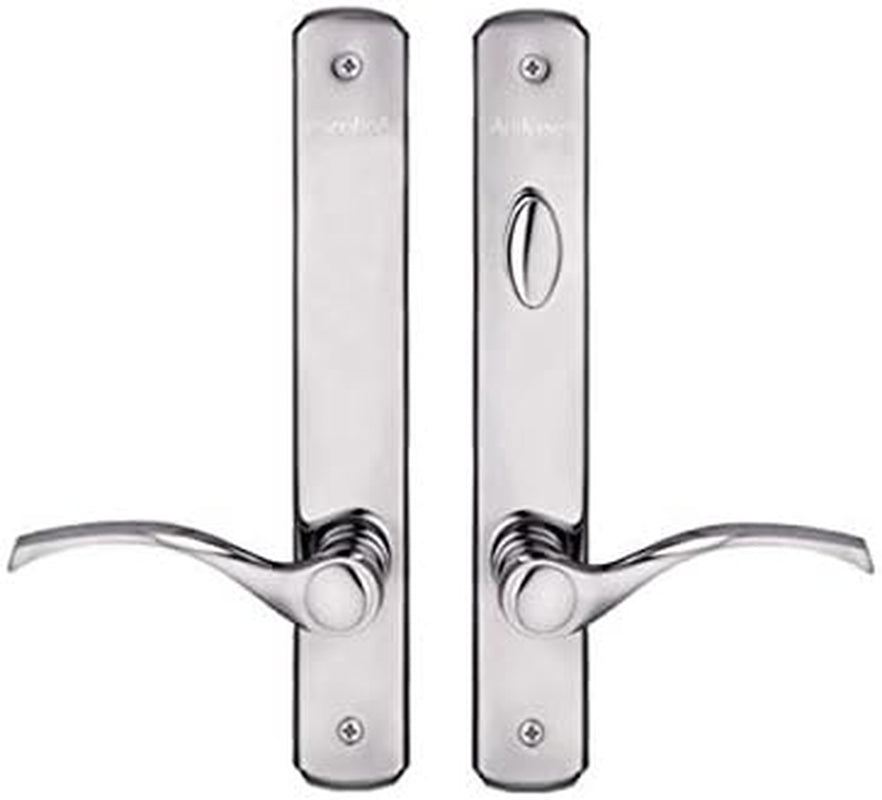 Andersen Newbury Style (Double Active) Hinged Door Hardware Set in Polished Chrome