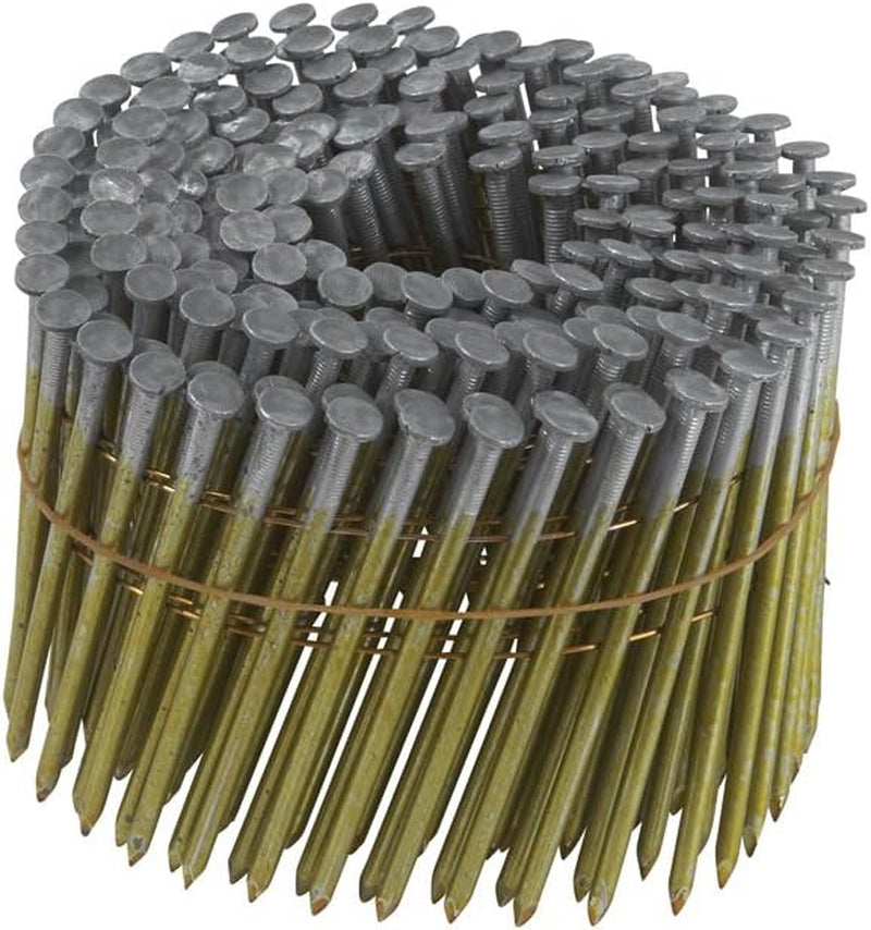 Metabo HPT 12713HPT Full round Head Hot Dipped Galvanized Wire Coil Framing Nails 3" X .131 SM 4000 Count