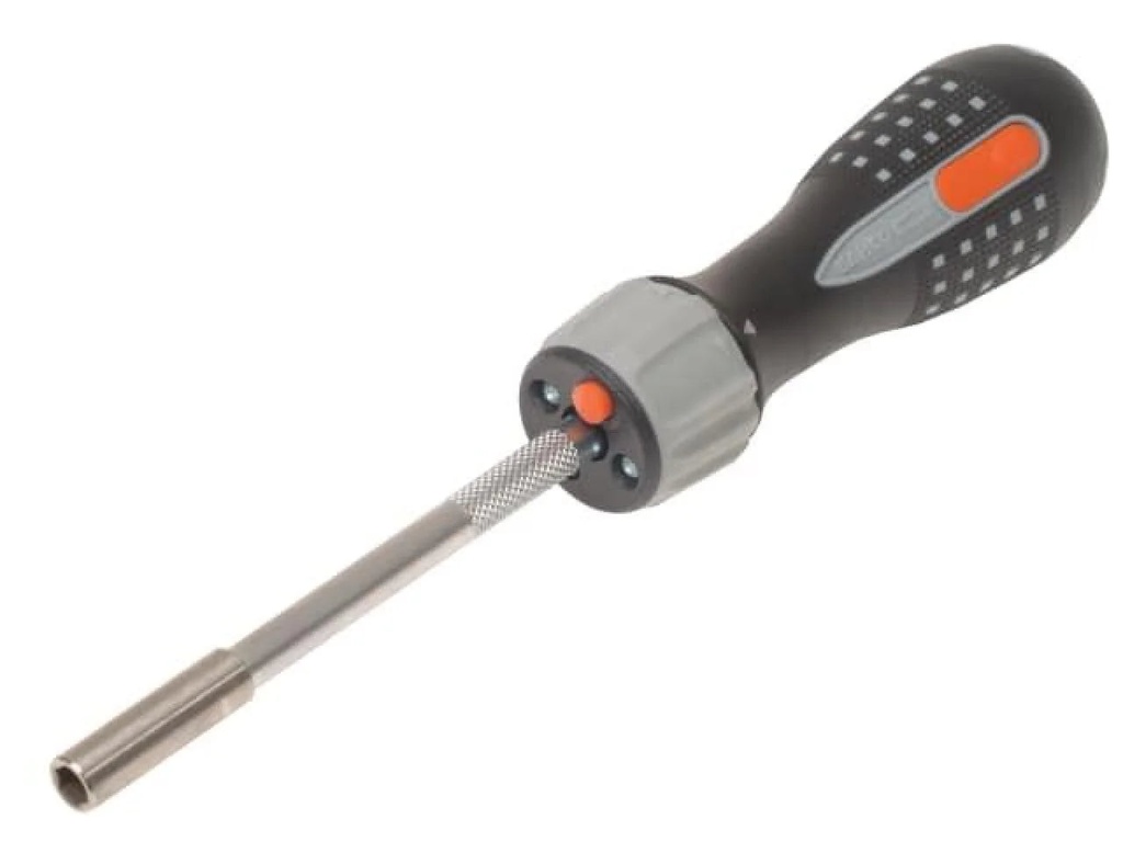 Bahco - 808050L LED Ratchet Screwdriver & 6 Bits