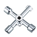 Clearance Sale Four-Way Key Multi-Function Tool Key Plumbing Key Wrench Open the Key Tool