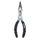 HART 6-Inch Long Nose Pliers, Chrome Vanadium Steel