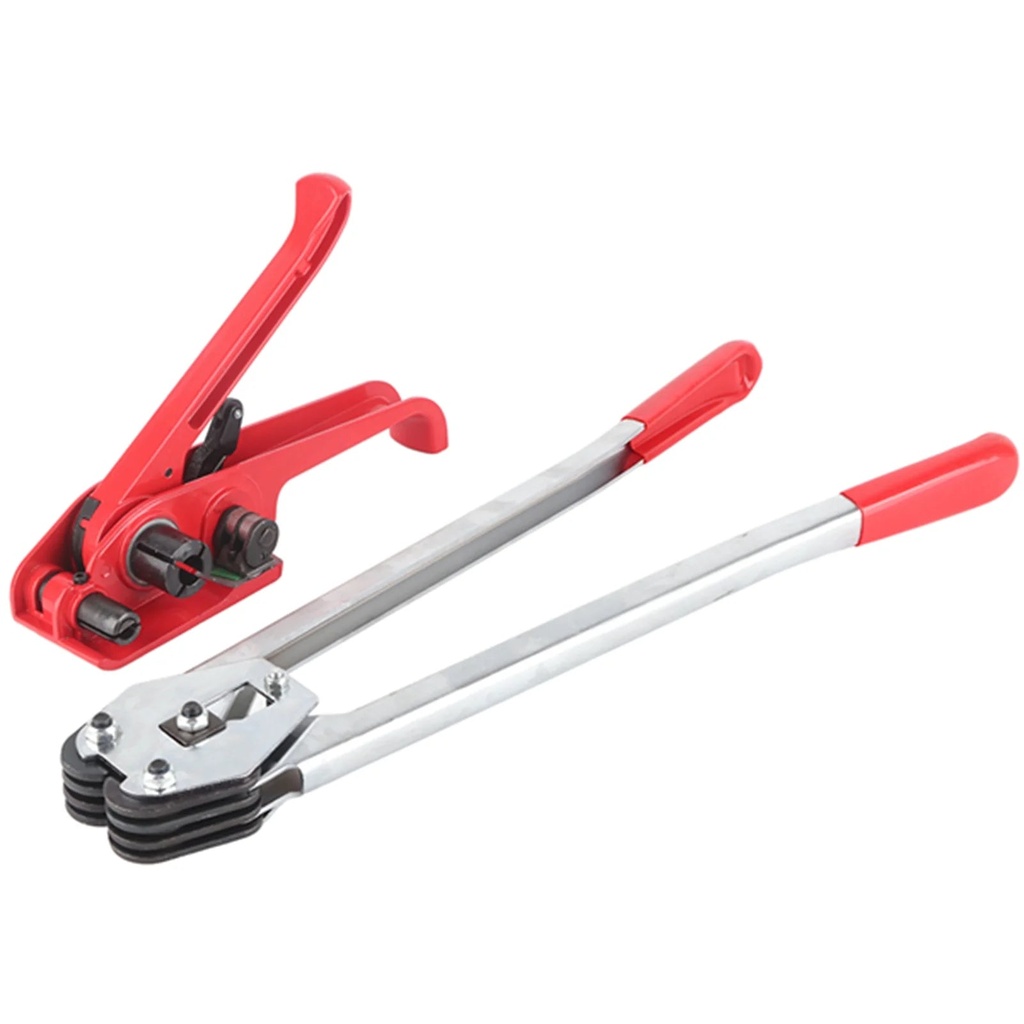 Clearance Manual PP/PET Plastic Strap Tensioner & Sealer Hand Strapping Sealing Packing Tool Set