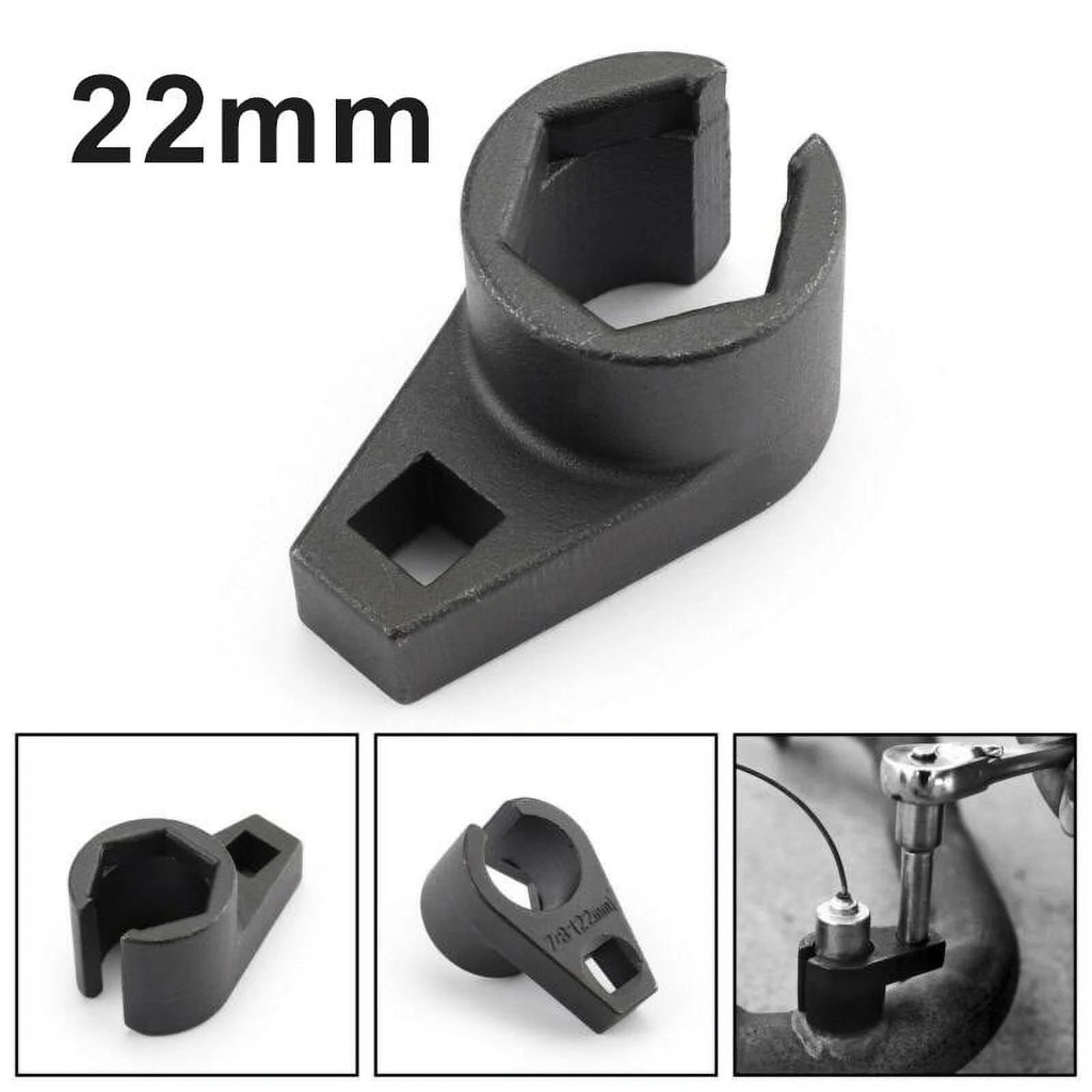 EU Universal 7/8-Inch 22Mm Offset Oxygen O2 Sensor Socket Wrench Removal Tool