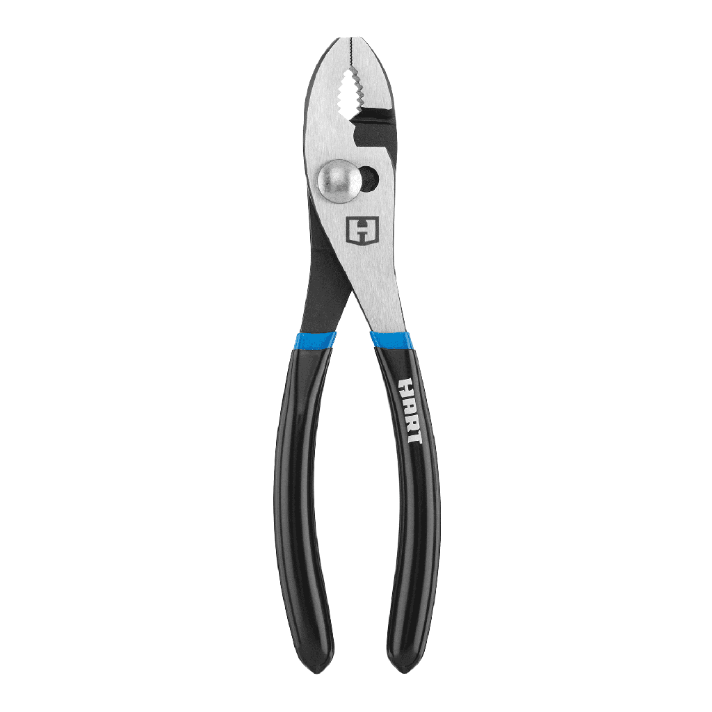 HART 8-Inch Slip Joint Pliers, Chrome Vanadium Steel