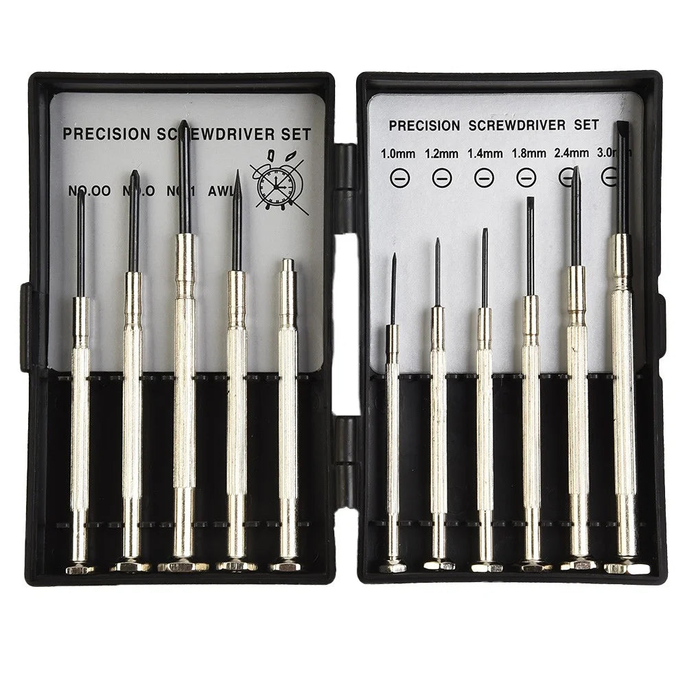 11Pcs Precision Screwdriver Set for Watch Jewelry Glasses Electronic Small Screw