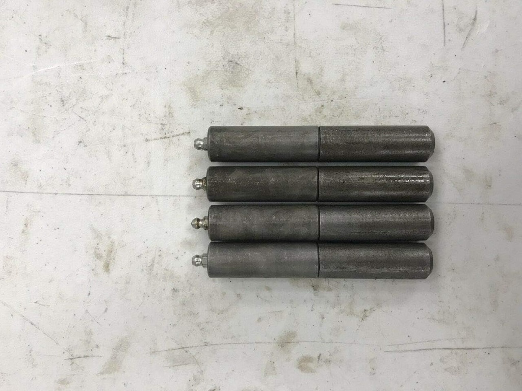 4 Weld on Barrel Gate Hinges 4 1/2" Heavy Duty Weld on Weldable Hinge Greasable