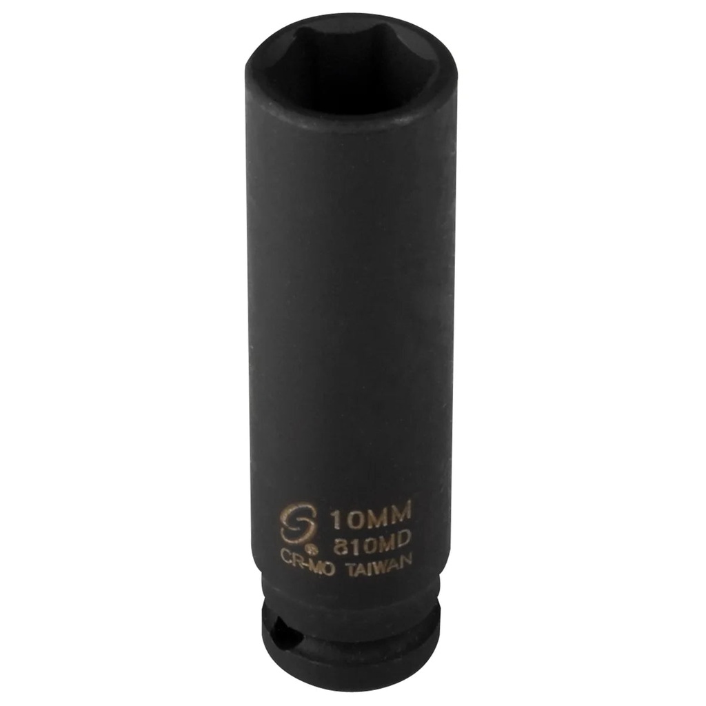 1/4 In. Drive 6-Point Deep Impact Socket 10Mm