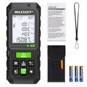 Mileseey S8GA Laser Measuring Tool Green Beam 230 Ft, Green Light Laser Tape Measure with Angle Sensor, IP65, Pythagorean, Distance, Area, Volume Measuring, ±1/16In Accuracy