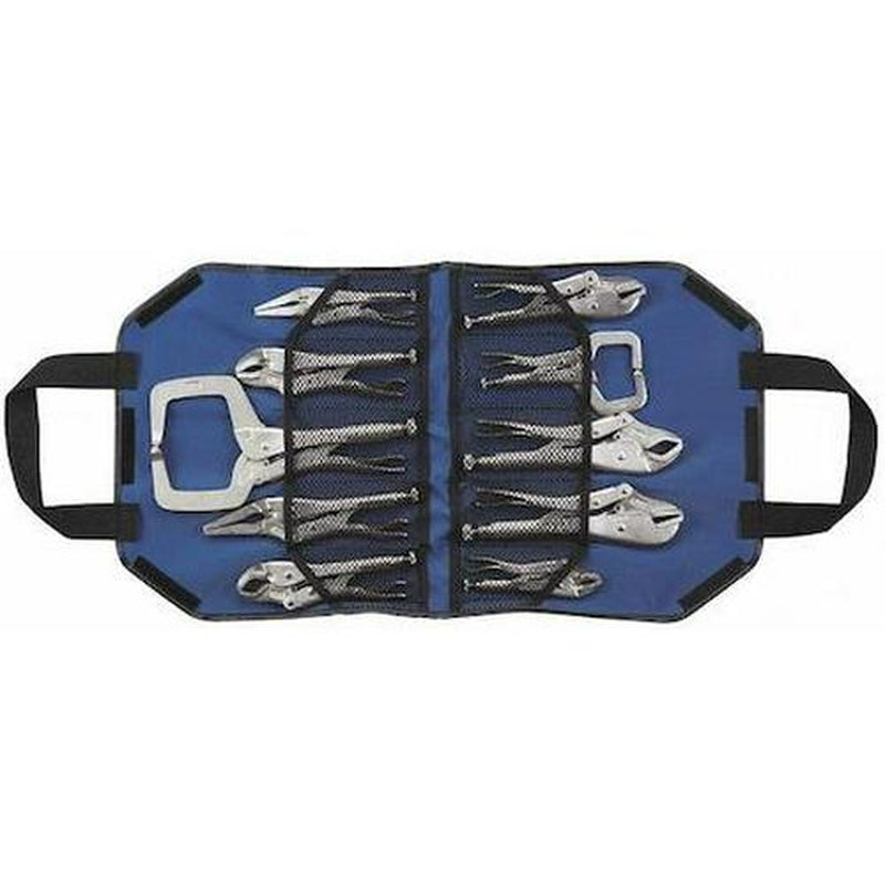 Irwin 10 Piece Original Locking Plier and C-Clamp Set Plain Grip Handle