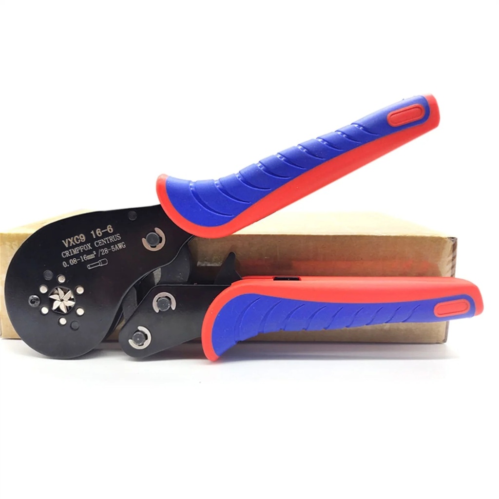 Tube Terminal Crimping Pliers VXC9 16-6 Pin Terminal Crimping Pliers European Style Terminal Crimping Pliers Set Pliers Multi