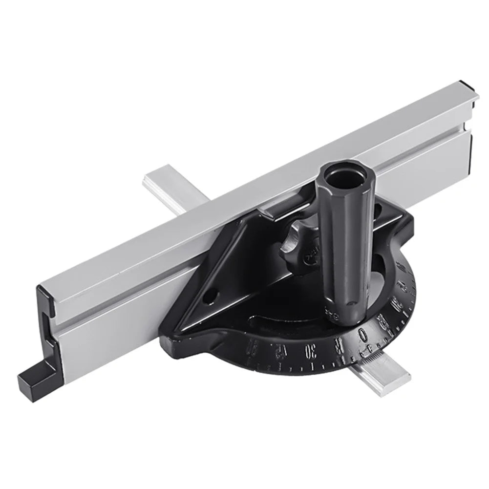Angle Plate Ruler for Table Saw Push Block Fence System Adjustable Miter Gauge