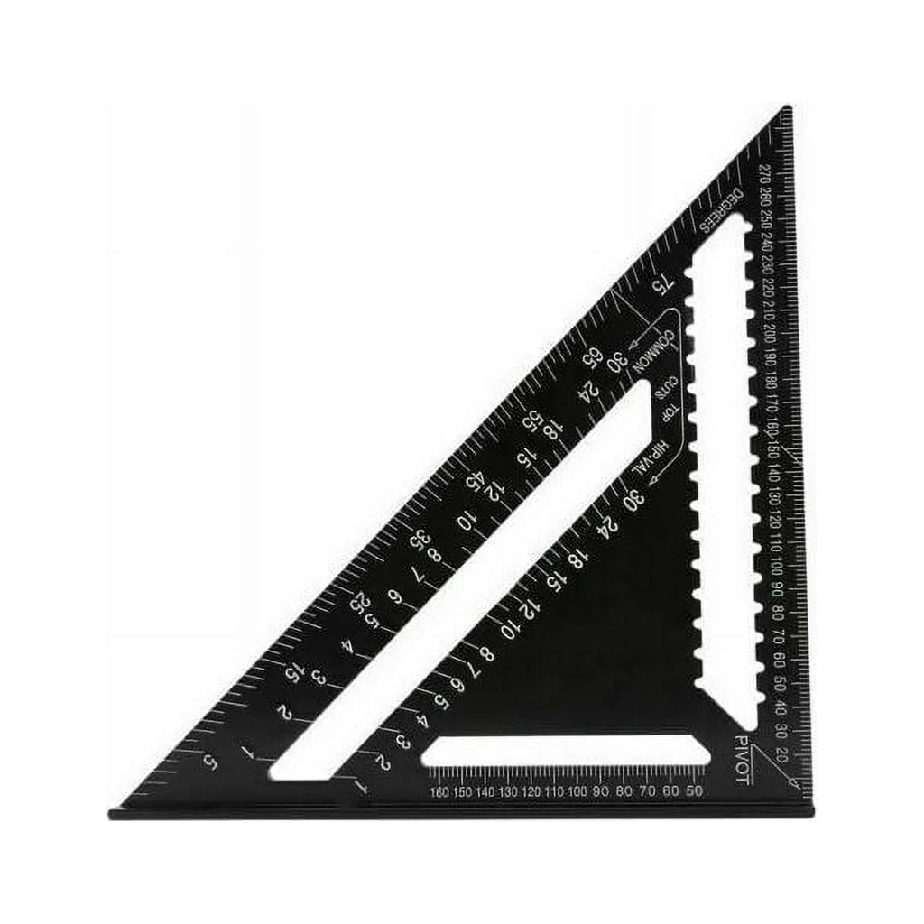 Carpenter Squares 12 Inch 30 X30X40 +7 Inch 18 X18 X26.5, Multifunction Tool, Angle Ratio 45° 90° Degrees, Carpenter DIY Tools, Tracing Guidance,