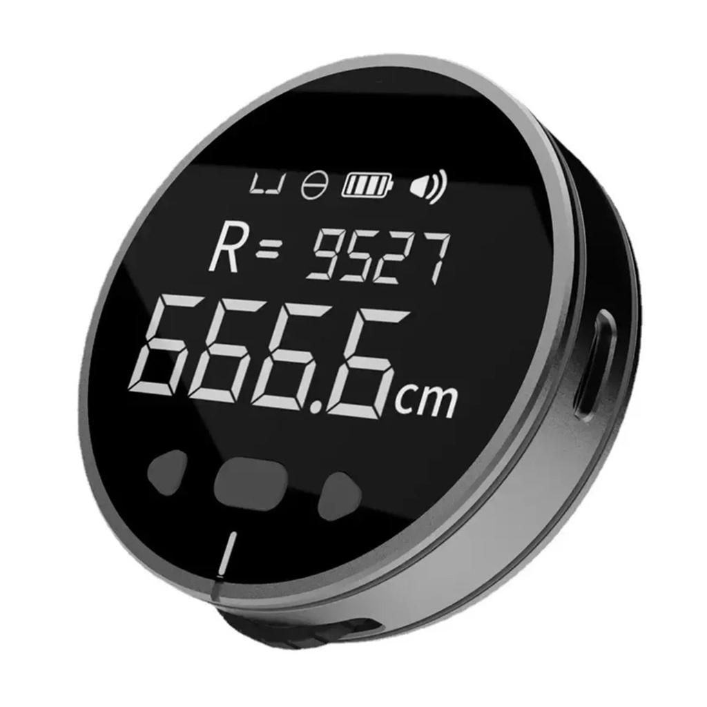 Digital Tape Measure Rechargeable Small Smart Long Distance Rolling Measuring