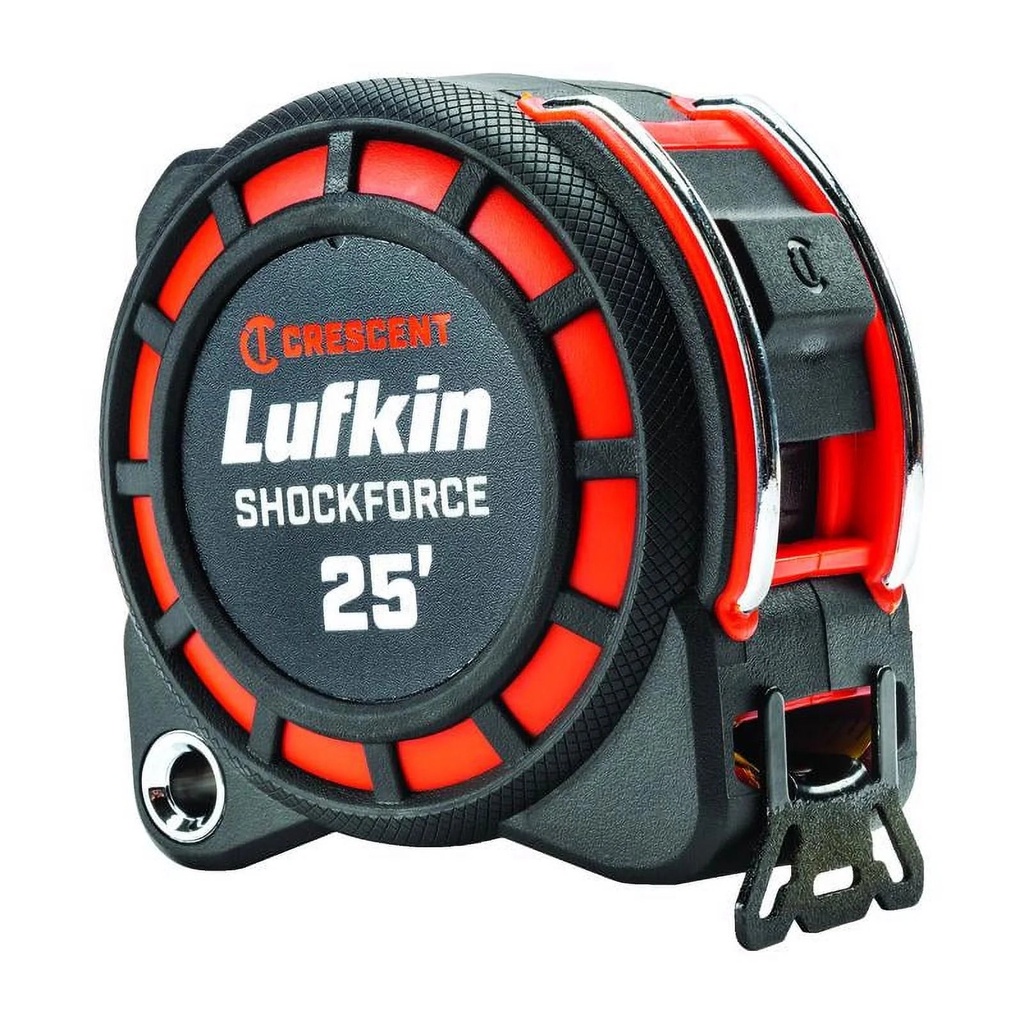 Apex Tool Group 25' Shockforce Dual-Sided Tape Measure, Yel Bld, EA (182-L1125)