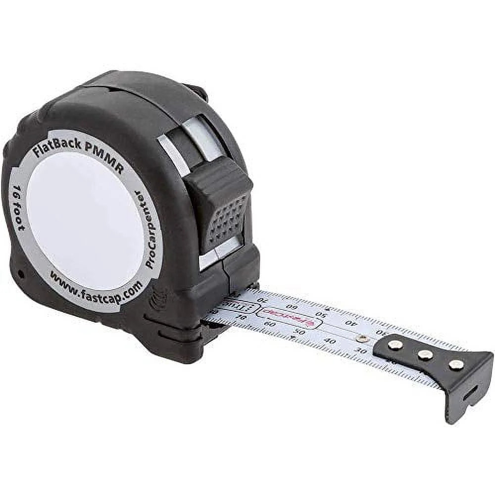 Fastcap PMMR-FLAT16 Flatback 16 PMMR Procarpenter Measuring Tape with Metric Graduations