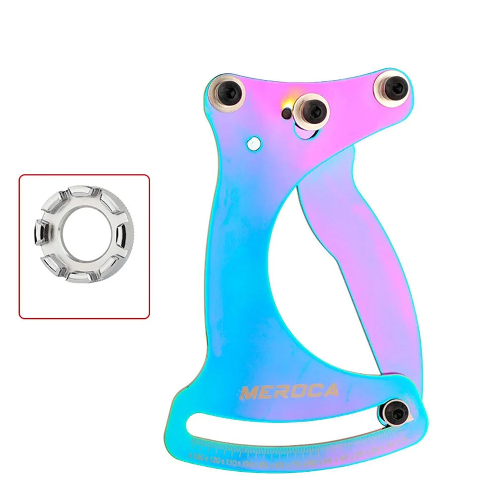 Spoke Tension Meter Wrench Bicycle Bike Wheel Spokeschecker Stable Repair Tool