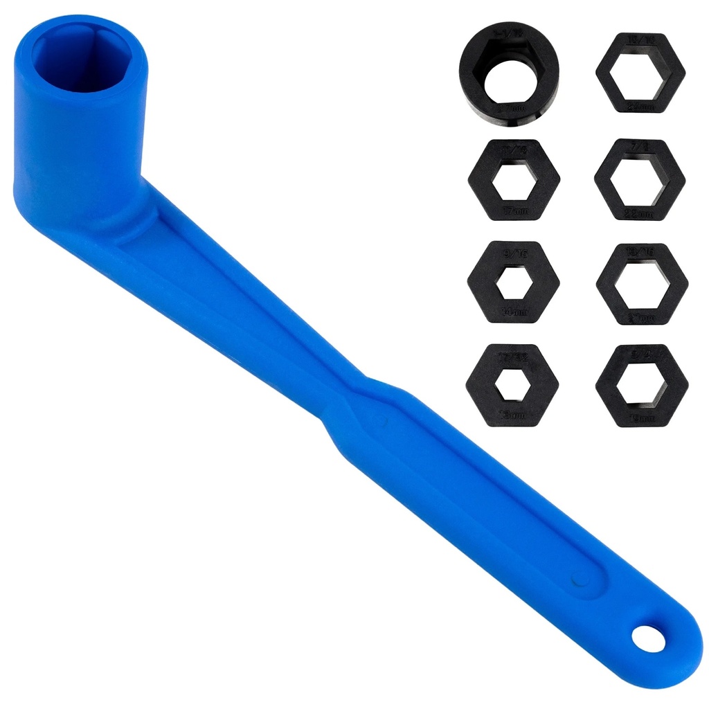 Five Oceans Universal Prop Wrench Kit with Multiple Sockets, Floating Boat Propeller Wrench Nuts for Outboards and Stern Drives, Ideal Pontoon, Sport and Fishing Boat - FO4689