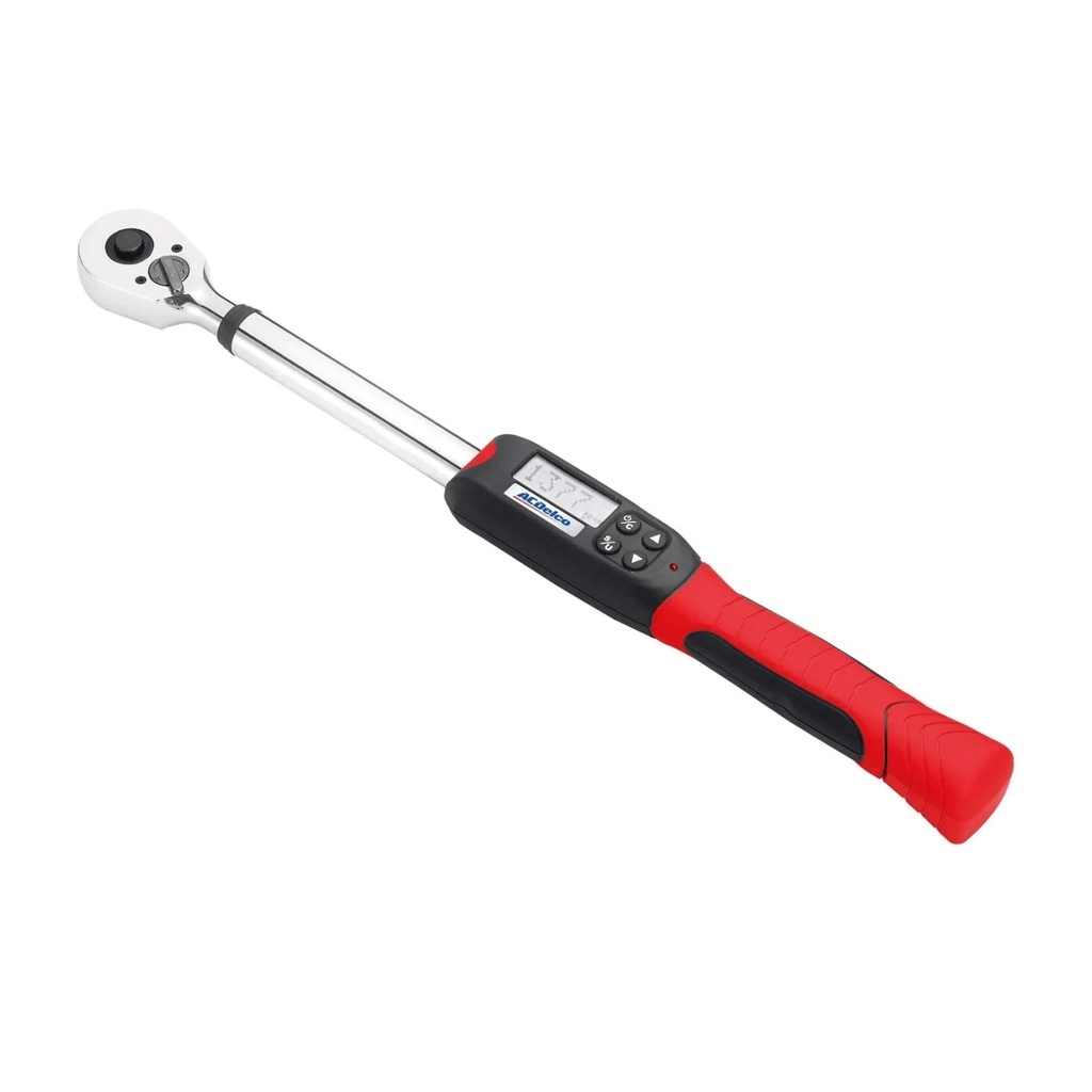 Acdelco ARM601-4 1/2" (14.8 to 147.5 Ft-Lbs.) Heavy Duty Digital Torque Wrench with Buzzer and LED Flash Notification-Iso 6789 Standards with Certificate of Calibration