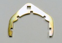 Shower Drain Wrench Fits 4&8 Tab, Brass, Drain Nuts and Six Sided, Black and White, ABS & PVC Drain Nuts