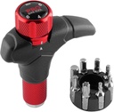 PRO BIKE TOOL T-Torque Adjustable Wrench Tool with Slip Free Handle (Red)