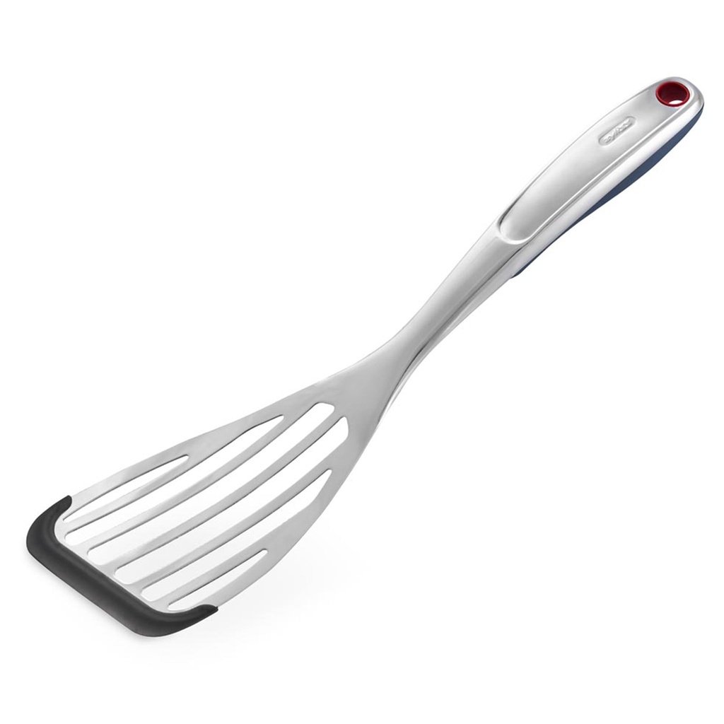 Zyliss Stainless Steel Slotted Turner and Serving Spatula, Dishwasher Safe