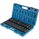 SKYSHALO Impact Socket Set 1/2" 26PCS Impact Sockets, Deep Socket Assortment, 1/2 " Drive Socket Set 6-Point Sockets Metric 10-36 Mm
