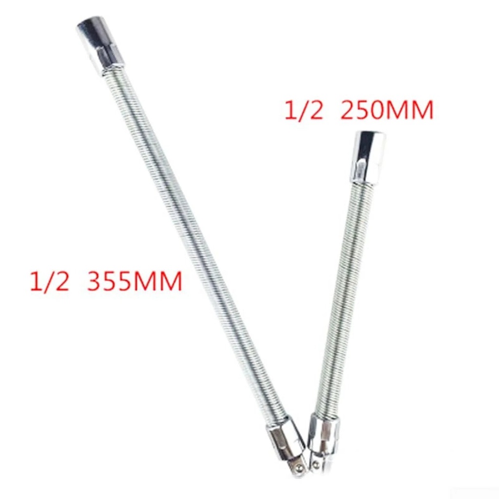 1/4'' 3/8'' 1/2'' Drive Flexible Socket Extension Bar Tools Length Flexi